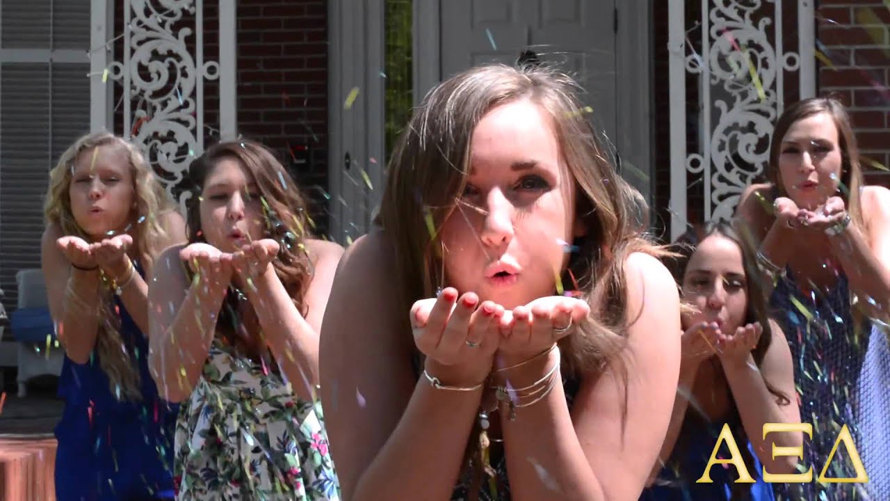 Alpha Xi Delta Ohio University Recruitment 2015 YouTube