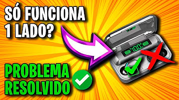 Fone Bluetooth Tws F9-5 só funciona um lado? Não sincroniza? Aprenda como resolver✅