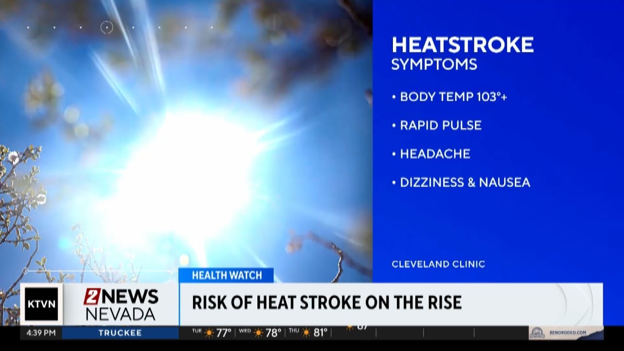 Risk of health issues goes up with rising temps