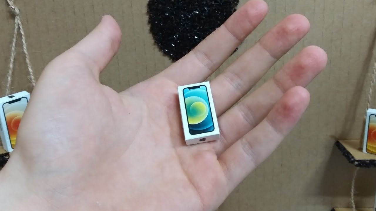 iphone 12 miniature unboxing mini phone YouTube