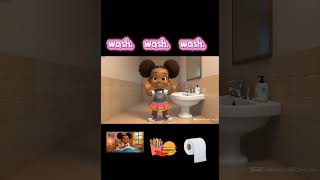 Handwashing Fun With Cryssy. Sing along, then print out Coloring Page