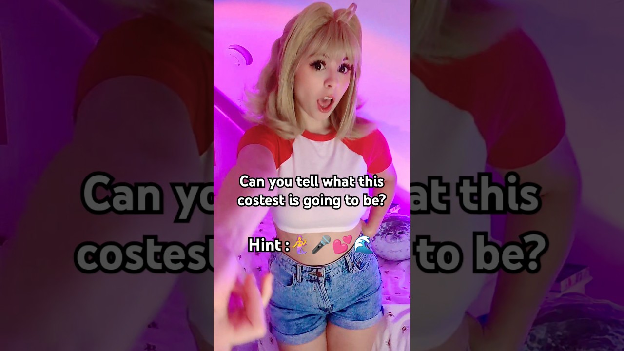 CAN YOU GUESS THE COSPLAY? 💕 kawaii Mermaid Melody Luchia costume #cosplay #cosplaygirl #magicalgirl