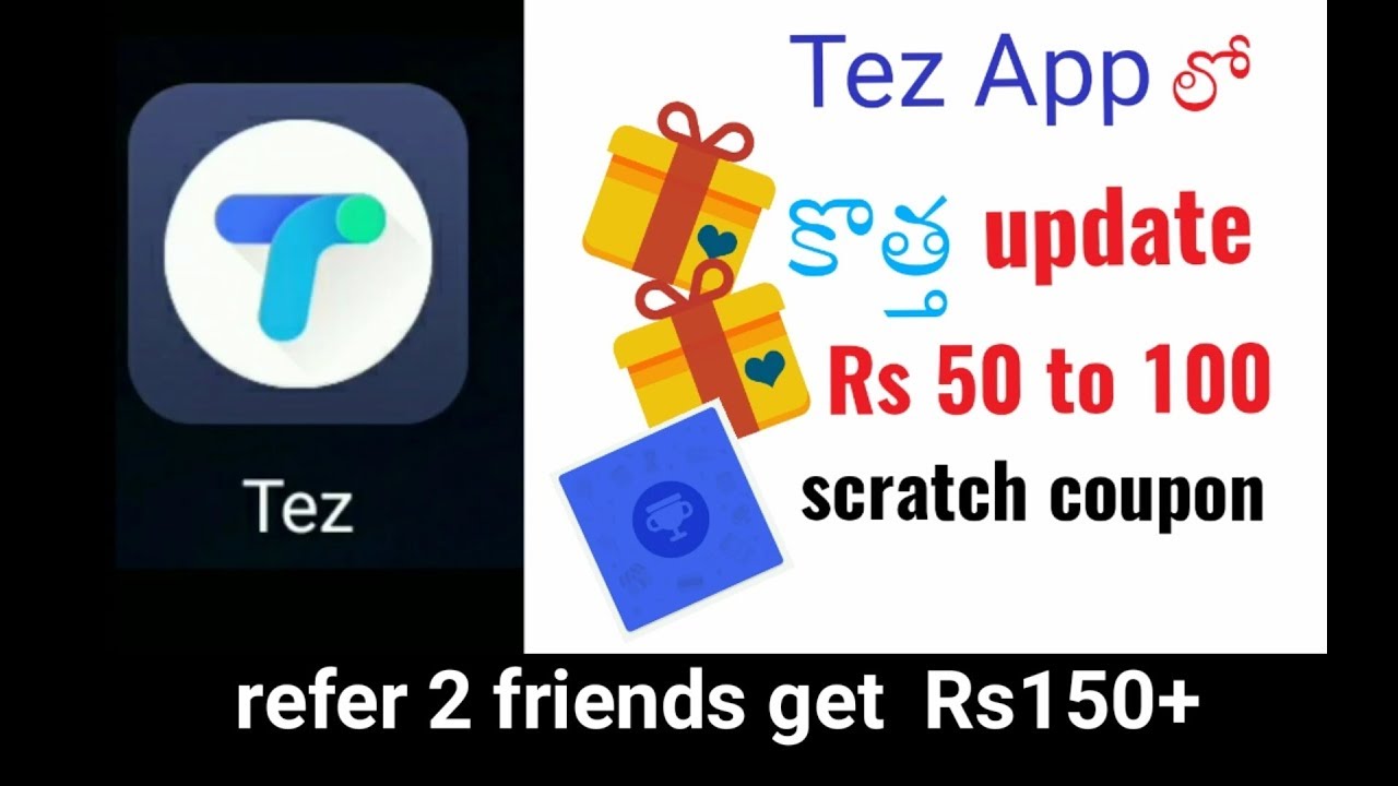 Tez App New super update to win bonus coupon upto 50 to 100 easily