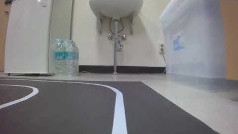 line tracer using jetson nano, imx219, and dynamixel, robot view