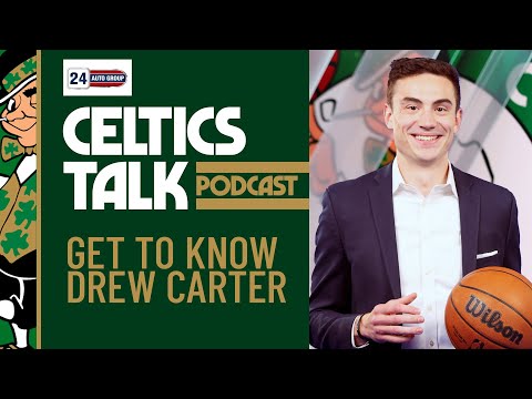 Get to know Drew Carter | EXCLUSIVE INTERVIEWS w/ Jayson Tatum & Jaylen Brown | Celtics Talk Podcast