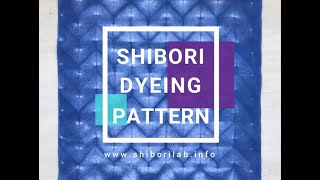 SHIBORI DYEING PATTERN //// Kirameki Shibori ////