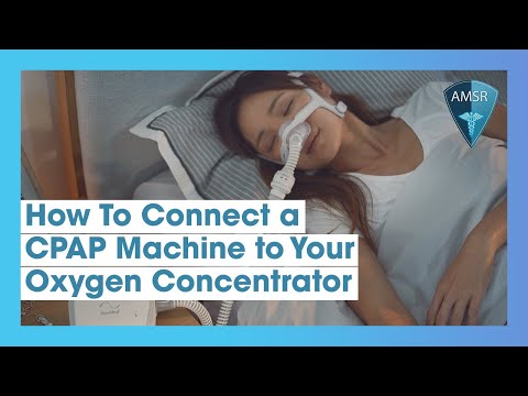 How To Connect a CPAP Machine to Your Oxygen Concentrator