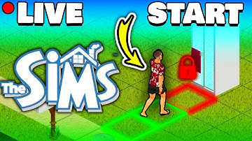 The Sims 1, but every tile costs §20 to unlock (LIVE)
