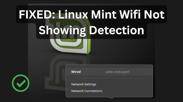 Fix Linux Mint WiFi Not Showing | How to Detect Missing Wireless Network in Linux Mint