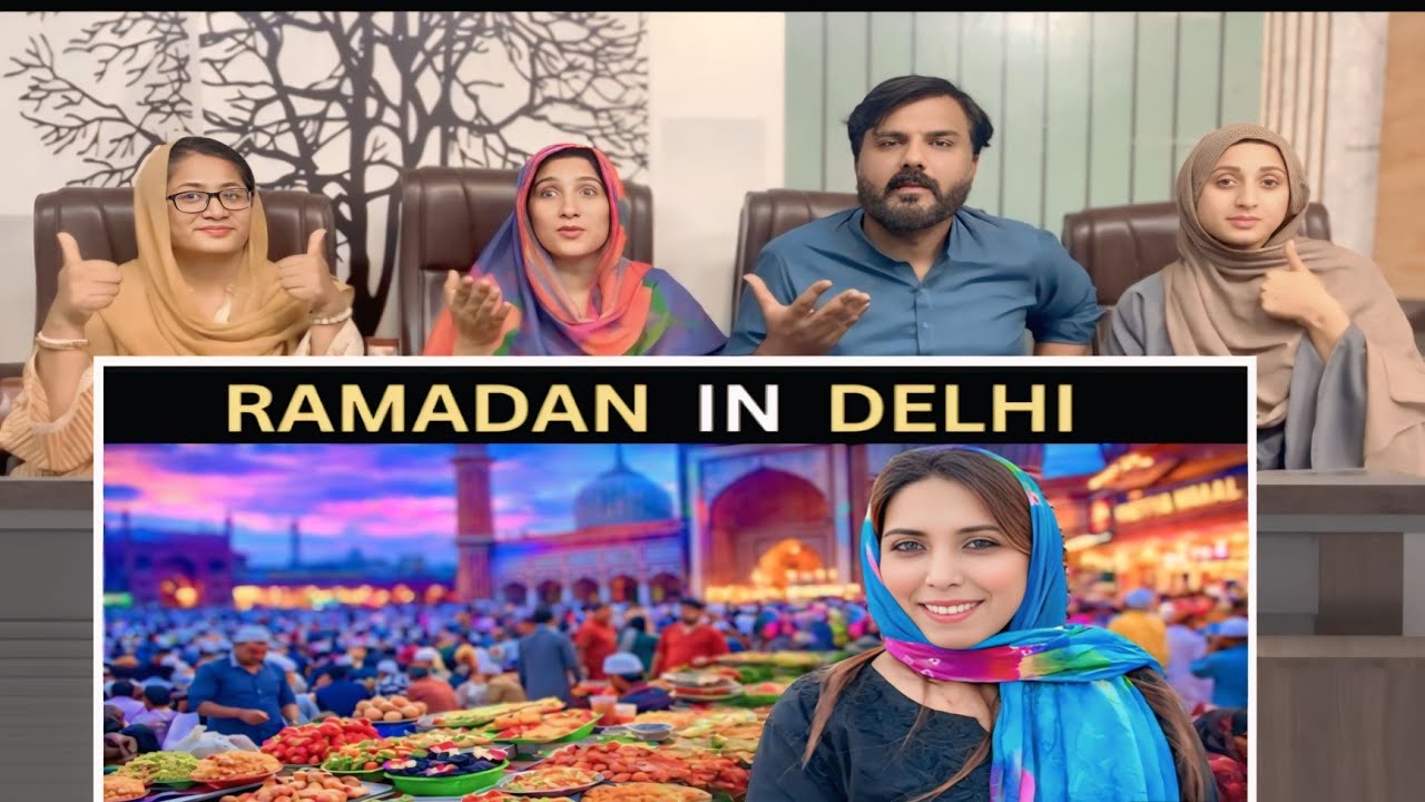 Ramadan nights of Delhi at the Jama Masjid || Matiya Mahal food street 🌙 || Pakistani Reaction 