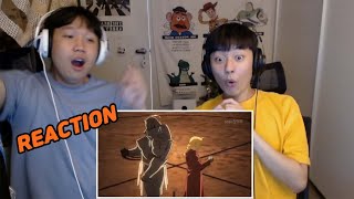 [ENG Sub] Animation opening reaction made with KPop! (Korean Men's Reaction)