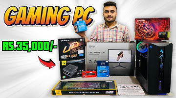 Rs.35000 Budget Gaming Pc build 2025 | Intel Core i5 12th Generation | With 4GB Graphic Card | #pc