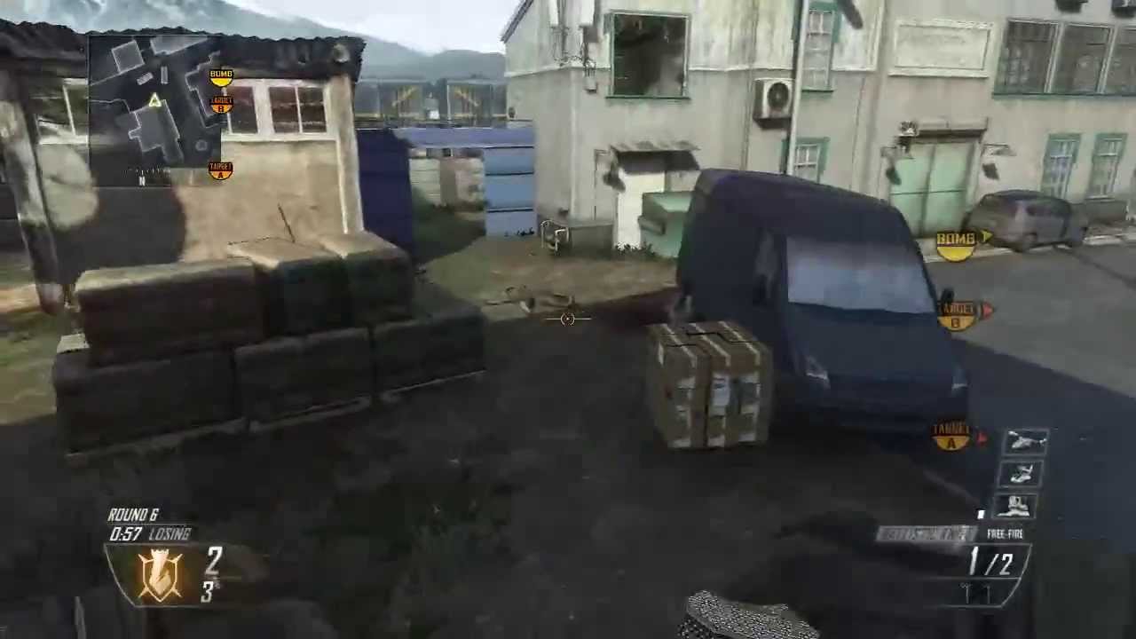 CODBO2 S&D 1V4 BALLISTIC KNIFE ONLY CLUTCH!!!!!!!!!!!!! YouTube