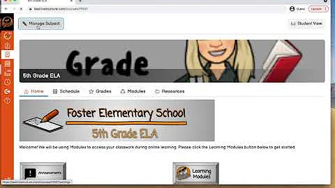 Canvas For Elementary Overview