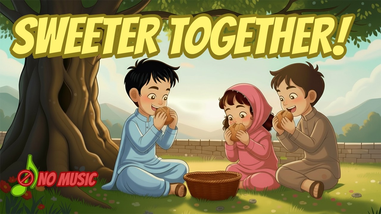 The Sweetness of Sharing | Musa & Aaminah | Generosity Story for Kids (No Music)