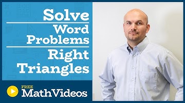 Master Solving word problems using right triangle trigonometry