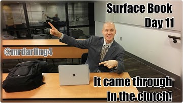 Surface Book - Day 11 - Don