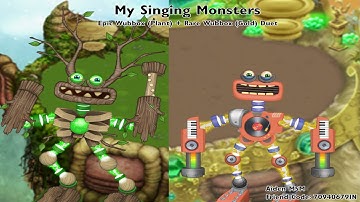 My Singing Monsters: Epic Wubbox & Rare Wubbox (Gold Island) DUET!