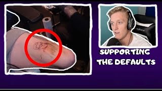Tfue Gets Tattoo Live? Fortnite Compilation