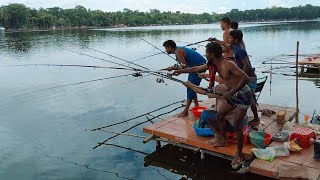 Amazing Fishing || Big  Rohu Fish Catching || Bagerhat pocha deghi fishing