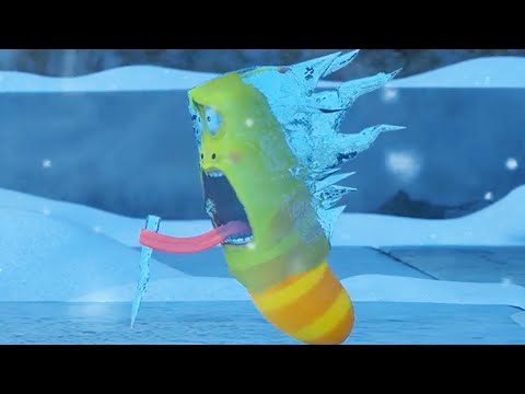 LARVA WINTER MARATHON Cartoon Movie Cartoons For Kids WildBrain Happy Kids