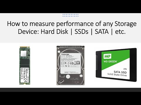 How to measure the performance/Speed of any Storage device | SSD using Flexible IO tester??