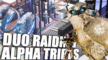 The ONLY ARK DUO TRIBE To Online Raid HUGE ALPHA BASES Is Back! ARK Ascended PvP
