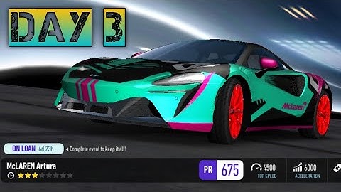 Day 3 McLaren Artura Event | NFS No Limits