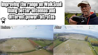 Finding ways to improve the range on my WalkSnail goggles