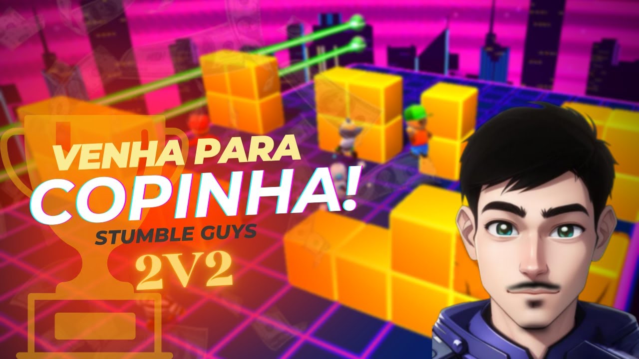 JOGANDO COM OS INSCRITOS STUMBLE GUYS!! COPINHA 2V2 !!😱😱😱😱 