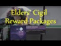 Destiny - Weekly Challenge Mode Elders&#39; Cigil Reward Packages #1