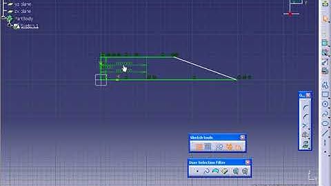 12 Auto Constraint || CATIA V5 Tutorial