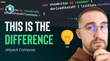 derivedStateOf() vs remember(key) - Optimize recompositions! 👈