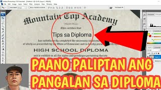 PAANO MAGPALIT NG PANGALAN SA DIPLOMA SA SIMPLENG PAMAMARAAN screenshot 5