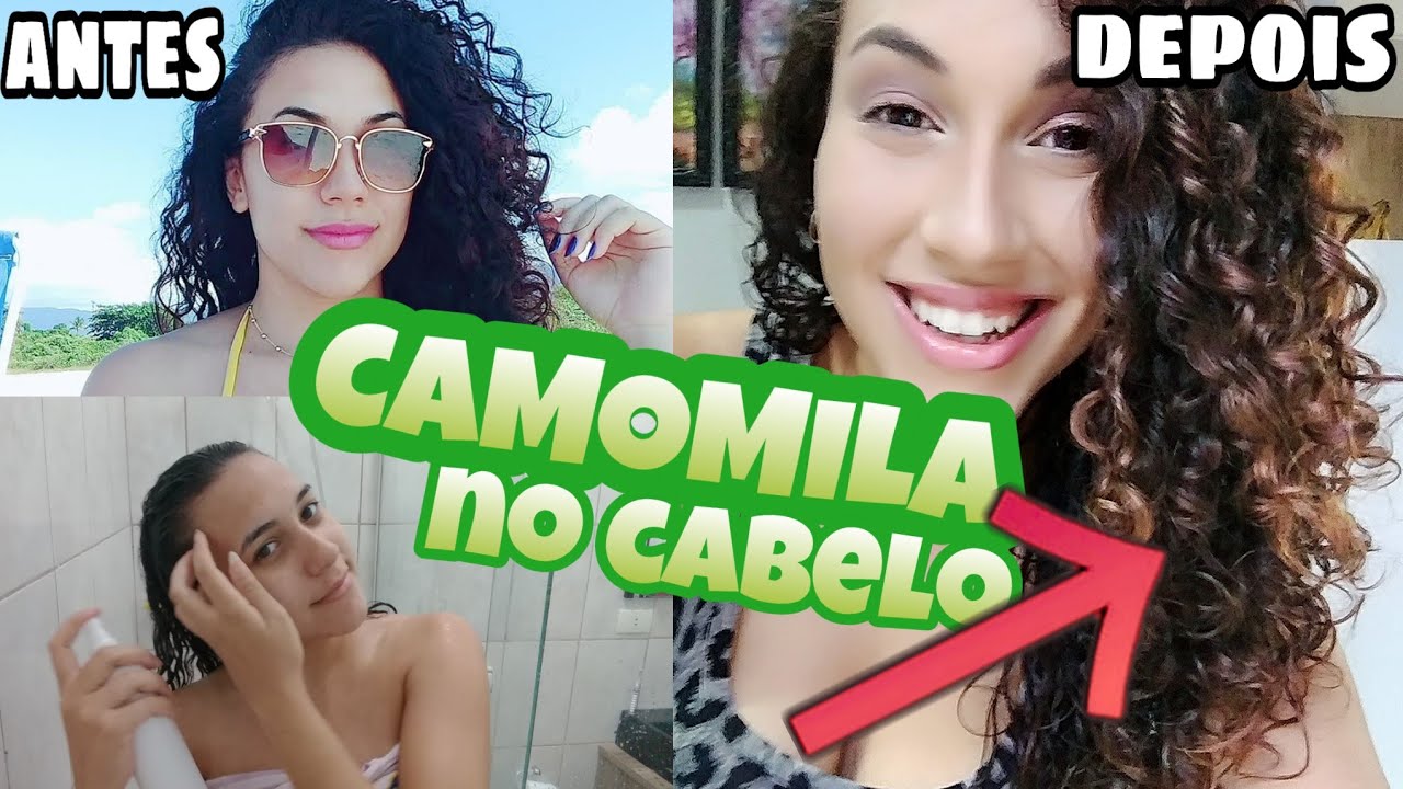 CLAREAR O CABELO COM CAMOMILA - YouTube