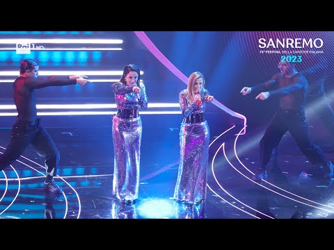 Sanremo 2023 - Paola &amp; Chiara cantano &#039;Furore&#039;