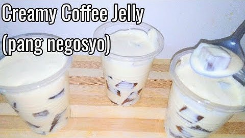 CREAMY COFFEE JELLY (PANG NEGOSYO) | How to make coffee jelly | Taste Buds PH
