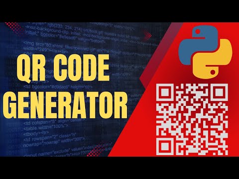 How to Create Qr Code with Python | Complete Python Project with source code | Urdu/Hind