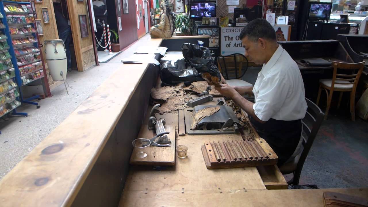 Cigar Maker at Arthur Avenue Market YouTube