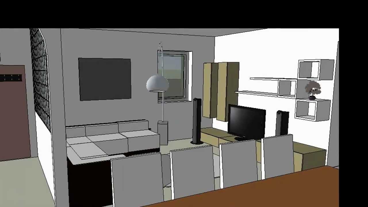 Interior design google SketchUP 8 YouTube