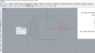 Tangent Tangent Radius Arc