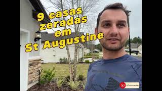 9 casas ZERADAS em Saint Augustine na Flórida - Estados Unidos