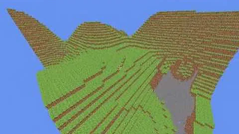 XNA Minecraft Style Voxel Terrain Test