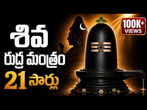 మీ ఆత్మబలం, కుటుంబ రక్షణ కోసం శివ రుద్ర మంత్రం 21 సార్లు | ఓం నమస్తే అస్తు | Powerful Shiva Manthram