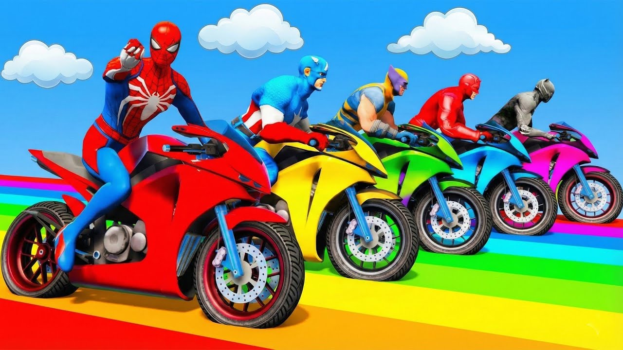 الرجل العنكبوت انقاذ باتمان Spider-Man Rescue batman vs iron man vs venom funny Game GTA 5 superhero