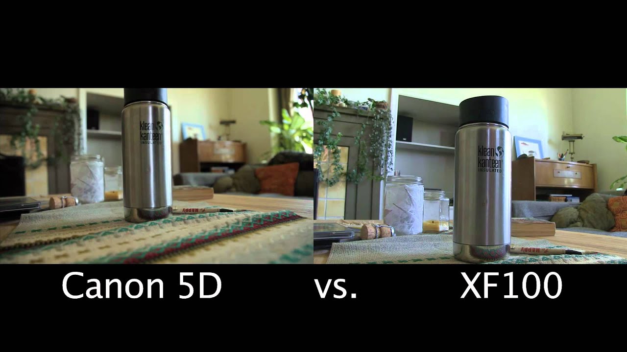 Canon 5d vs. XF100