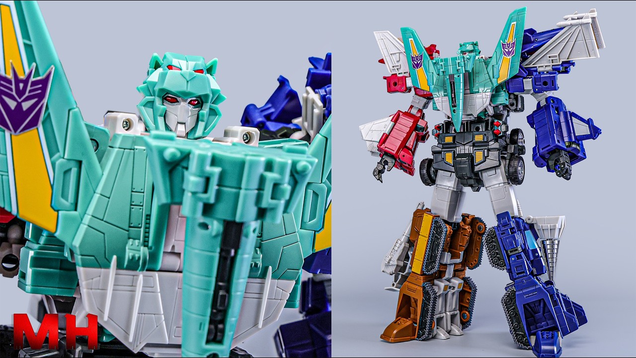 Transformers Hasbro Haslab Liokaiser ライオカイザー 7 in 1