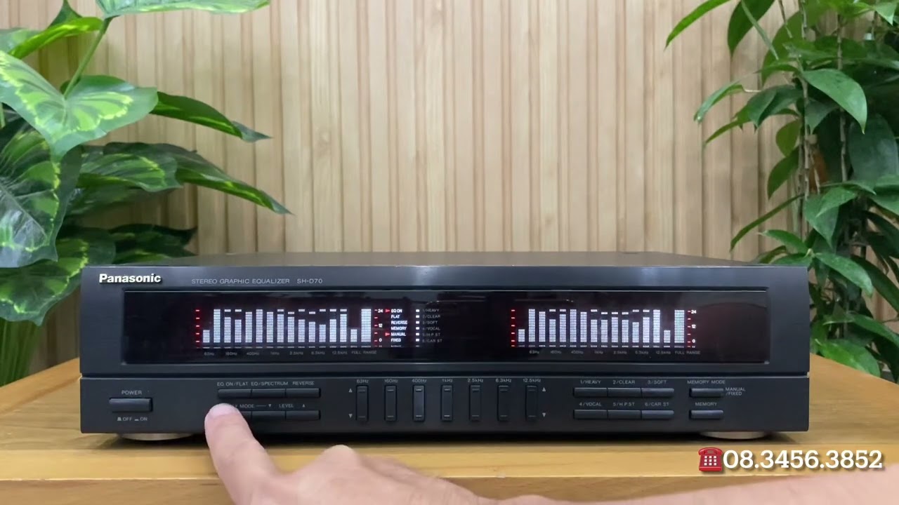 Panasonic EQUALIZER SH-D70 イコライザー 美品』 Panasonic SH-D70 グラフィックイコライザー - メルカリ