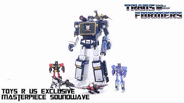 Video Review of the Transformers TRU Exclusive: Masterpiece Soundwave