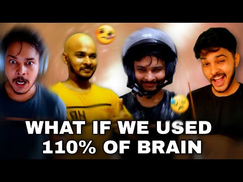 What If We Used 110% Of Brain 🧠😵‍💫 #shorts #aruj #funny #memes